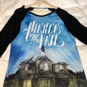 Long sleeve Pierce The Veil band tee